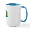 thumbnail image 2 of CafePress - Chicago Irish Flag Sticker Large Mug - 15 oz Ceramic Large White Novelty Mug, 2 of 4