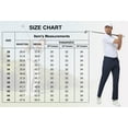 thumbnail image 7 of Tyhengta Mens Golf Pants Stretch Work Dress Pants 30"/32" Quick Dry Lightweight Casual Comfy Trousers with Pockets Navy blue 32Wx34L, 7 of 7