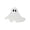 White, variant on Eolstice Halloween Ghost Doormat, Indoor Outdoor Floor Mat, Cute Spooky Home Decoration, For Entryway Front Porch, Fall Holiday Welcome Decor