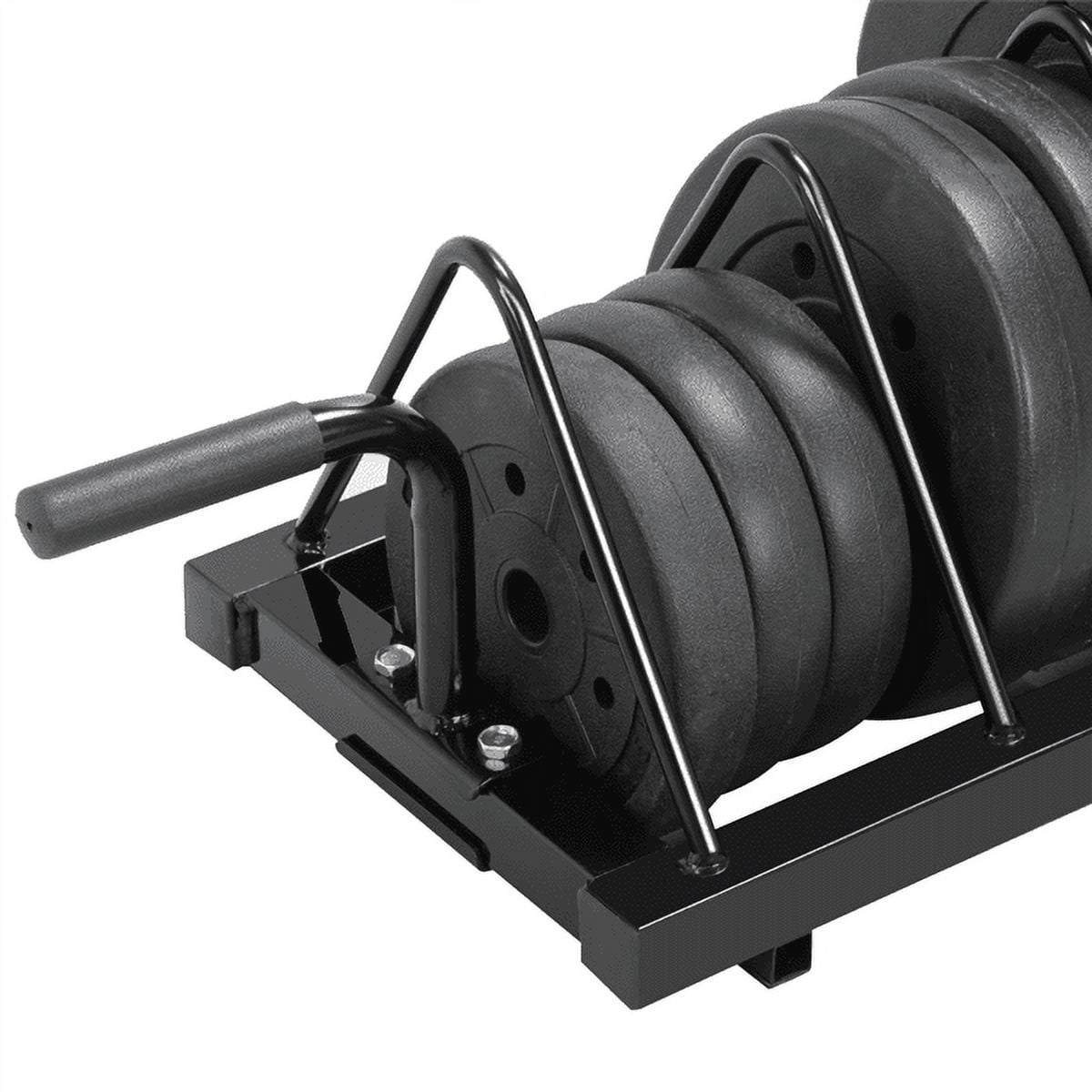 Alden Design Weight Plate Holder, Black