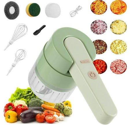 

Younar Electric Vegetable Cutters Kitchen Garlic Slicer Vegetable Cutter Set with Handle Motor Wireless Food Processor Garlic Grinder for Kitchen Restaurant Camping trusted