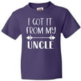 thumbnail image 3 of Inktastic I Got It From My Uncle Youth T-Shirt, 3 of 5