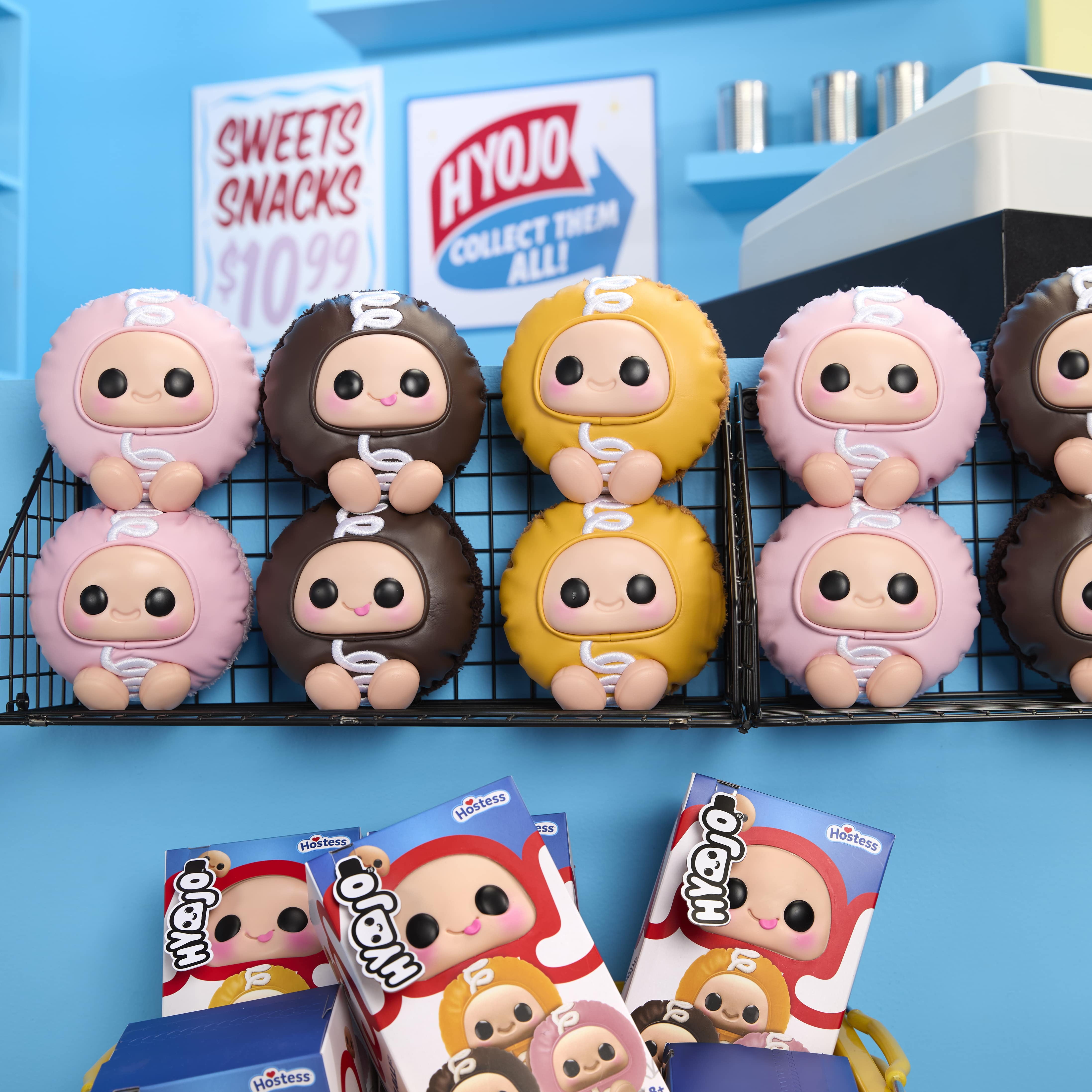 Hyojo Hostess Cupcake Series Blind Box Collectible Plush, 3 to Collect
