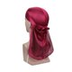 thumbnail image 1 of Yjmei - 3 piezas de pañuelos sedosos para hombre con ondas (negro, blanco, rojo vino), 1 of 5