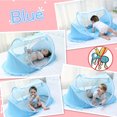 thumbnail image 2 of Cuna plegable portátil para bebé, mosquitera de poliéster, cama para recién nacidos, cama de viaje, 2 of 14