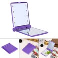 thumbnail image 4 of Convenience Exquisite Workmanship Cosmetic Mirror Folding Makeup Mirror For Makeup Lovers Dress Up Lovers ANGGREK Otros, 4 of 6