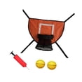 thumbnail image 4 of Aro de baloncesto para trampolín, fácil de instalar, para exteriores, ligero y con respaldo. naranja, 4 of 8
