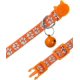 thumbnail image 3 of Reflective Cat Collar With Safety Buckle And Bell, Adjustable Collar For Cats, 19-32 Cm Orange, 3 of 4