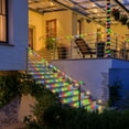 thumbnail image 4 of Jnaurb Battery Operated Rope Lights for Outside, 33FT 100LED 8 Modes Battery Operated String Lights, Waterproof Christmas Fairy Light with Remote for Outdoor Indoor Patio Xmas Party Decor - Multicolor, 4 of 7