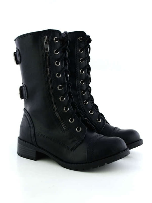 womens combat boots walmart