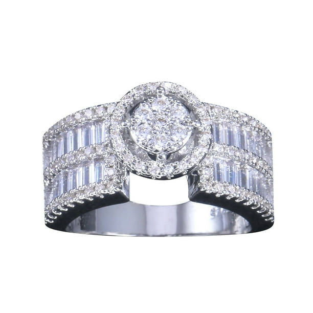 Anillo Corazón Anillo Femenino Personalidad Anillo Señoras Anillos para Mujeres