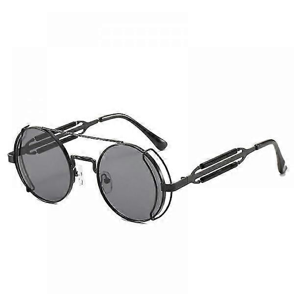 Polarized Sunglasses for Women and Men, Matte HD Sunglasses, UV Protective Sunglasses for Everyday Use and Social Events (black gray)