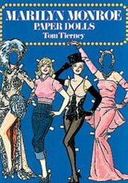 marilyn monroe paper dolls