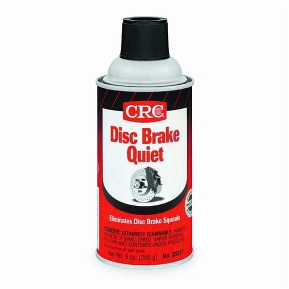 CRC Brake Quiet Aerosol, 12 oz – Stops Squeals & Squeaks, Water-Resistant, Ideal for Brake Pads & Contact Points for Cars, Trucks, and SUVs