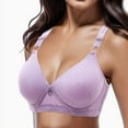 thumbnail image 2 of Unlined Back Support Plunge Seamless Bra Wireless T-Shirt Bra Strappy Sports Bra Super Soft Wireless Bra, 2 of 4