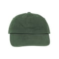 thumbnail image 2 of Top Headwear Youth Washed Twill Cap - Forest Green, 2 of 2