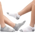 thumbnail image 5 of HIALTODAY 8 Pairs Women's Ankle Socks, Low Cut Performance Athletic Socks Size 5-9, 5 of 8
