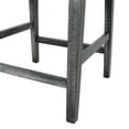 thumbnail image 2 of Christopher Knight Home Armga Fabric Upholstered Wood 26 inch Counter Stools (Set of 2) by  Light Gray, 2 of 5
