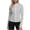 Gray, variant on Hxshgdsn Womens Athletic Jacket with Hooded Full Zip Long Sleeve Slim Fit Golf Top Sun Protection(White 1/XL)