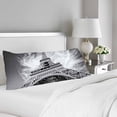 thumbnail image 2 of YUSDECOR France Paris Eiffel Tower Body Pillow Pillowcase Pillow Protector Cushion Cover 20x60 Inch, 2 of 2
