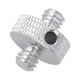 thumbnail image 2 of Adaptador de tornillo para cámara de 1/4 de pulgada adaptador de tornillo para cámara a prueba de óxido oxidación anódica resistente para trípode, 2 of 8