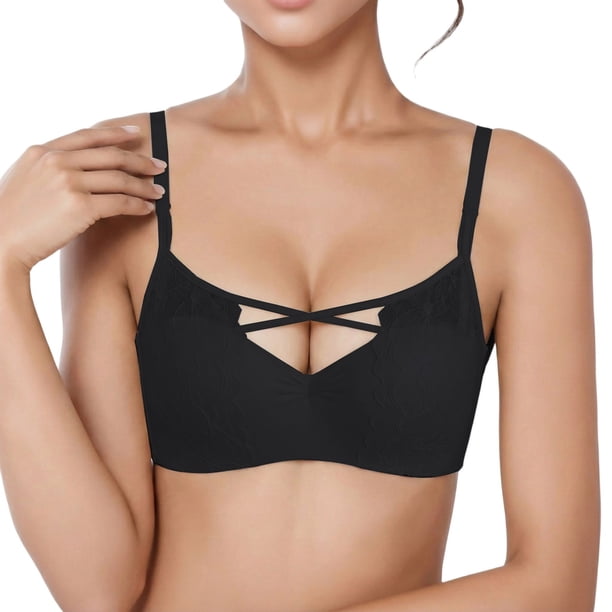 Brasieres de Mujer Sujetador Push up Cómodo sin Costuras, sin Relleno, sin Aros, Ligero, Suave, para Uso Diario. Extra Grande