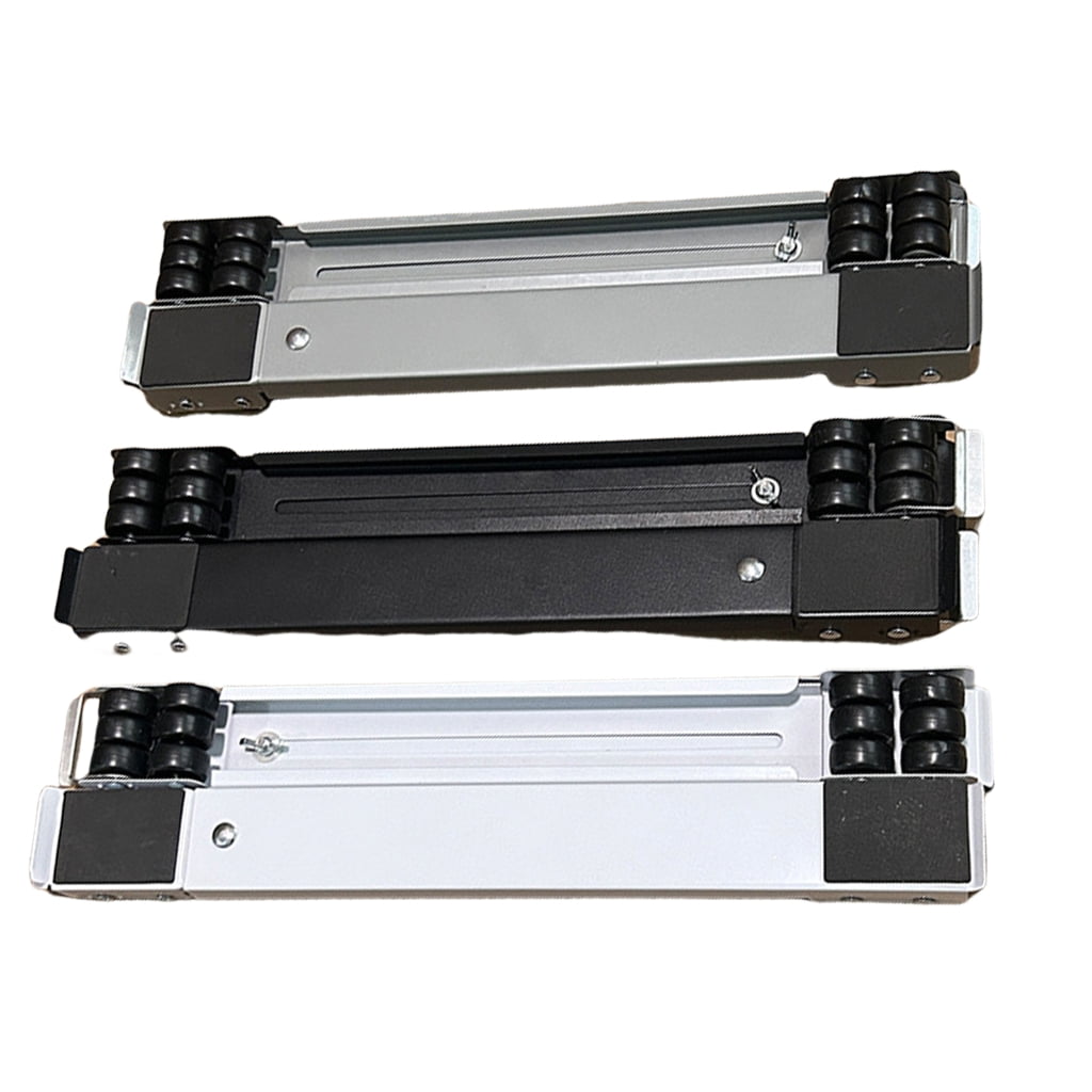 Adjustable Appliance Rollers set Extendable Base Heavy Duty Rollers for Easy Movement of Washers Dryers & Refrigerators