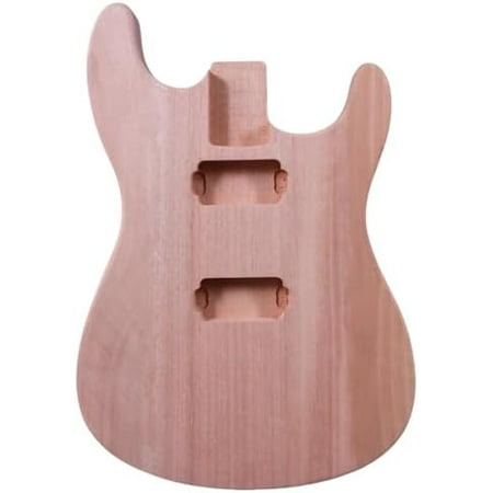 Unfinished Guitar Body mahogany Wood Electric Guitar Body replacement DIY Guitar St HH