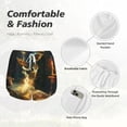 thumbnail image 6 of Lsque Magical Tarot Reading Printed Women's Running Shorts with Liner Pockets,Elastic Quick Dry Workout Athletic Gym Yoga Shorts,Womens High Waist Shorts-Small, 6 of 9
