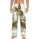 thumbnail image 1 of Fotbe Cattle Drive By Two Cowboys Pantalones de Pijama para Hombre, Pantalones de Dormir, Pantalones de Casa con Cintura Ajustable y Bolsillos-Small, 1 of 6
