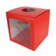 thumbnail image 2 of Caja de rifa, caja de lotería, contenedor de almacenamiento cúbico, de donación, caja de juego de bolas de rifa para accesorios de boda, fiesta, 2 of 9