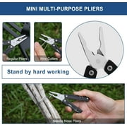 NexTool 9 in 1 Mini Multitool, Bladeless Small Multi Tool, TSA Approved, Mini Sailor Lite