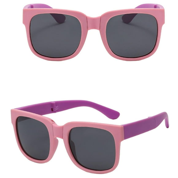 Baby Sunglasses Skin Feel Frame Polarized UV Protection Kids Glasses for Toddler Boys Girls 4-8 Years