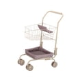 thumbnail image 4 of Carrito de compras de juguete, carrito de compras de casa de muñecas, carrito de supermercado de simulación, juguete educativo de rol para niños y niñ Cesta de color sólido, 4 of 8