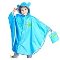 thumbnail image 1 of Poncho Imperméable à Capuche pour Enfants, Durable, Portable, Cape de Pluie pour Garçons et Filles, 1 of 3