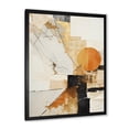 thumbnail image 2 of Designart "Black Twilight Dream Collage II" Abstract Framed Wall Art - Modern Black Abstract Collages Entryway Framed Wall Art Print, 2 of 6