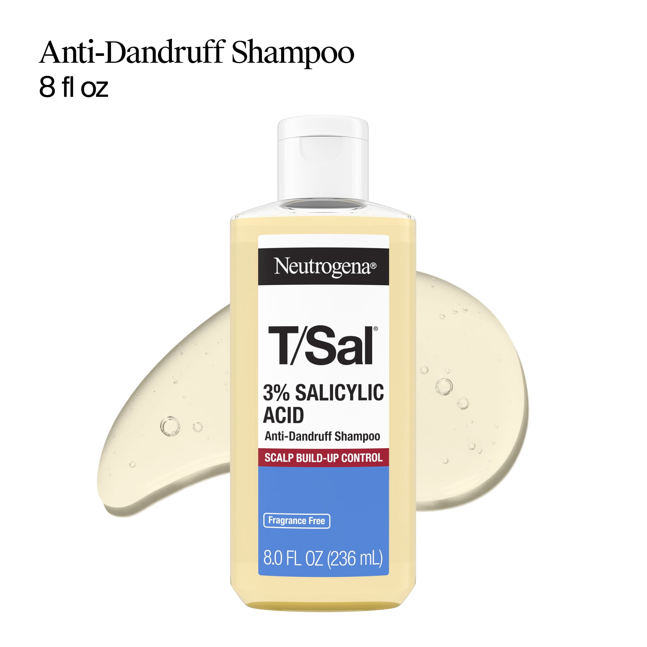 Neutrogena T/Sal Anti-Dandruff Shampoo, 8 fl oz - Walmart.com