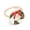 E11579, variant on Cartoon Snowman Christmas Rings, Adjustable Alloy Rings, Unisex Holiday Jewelry, Festive Cartoon Design, Drip Oil Treatment