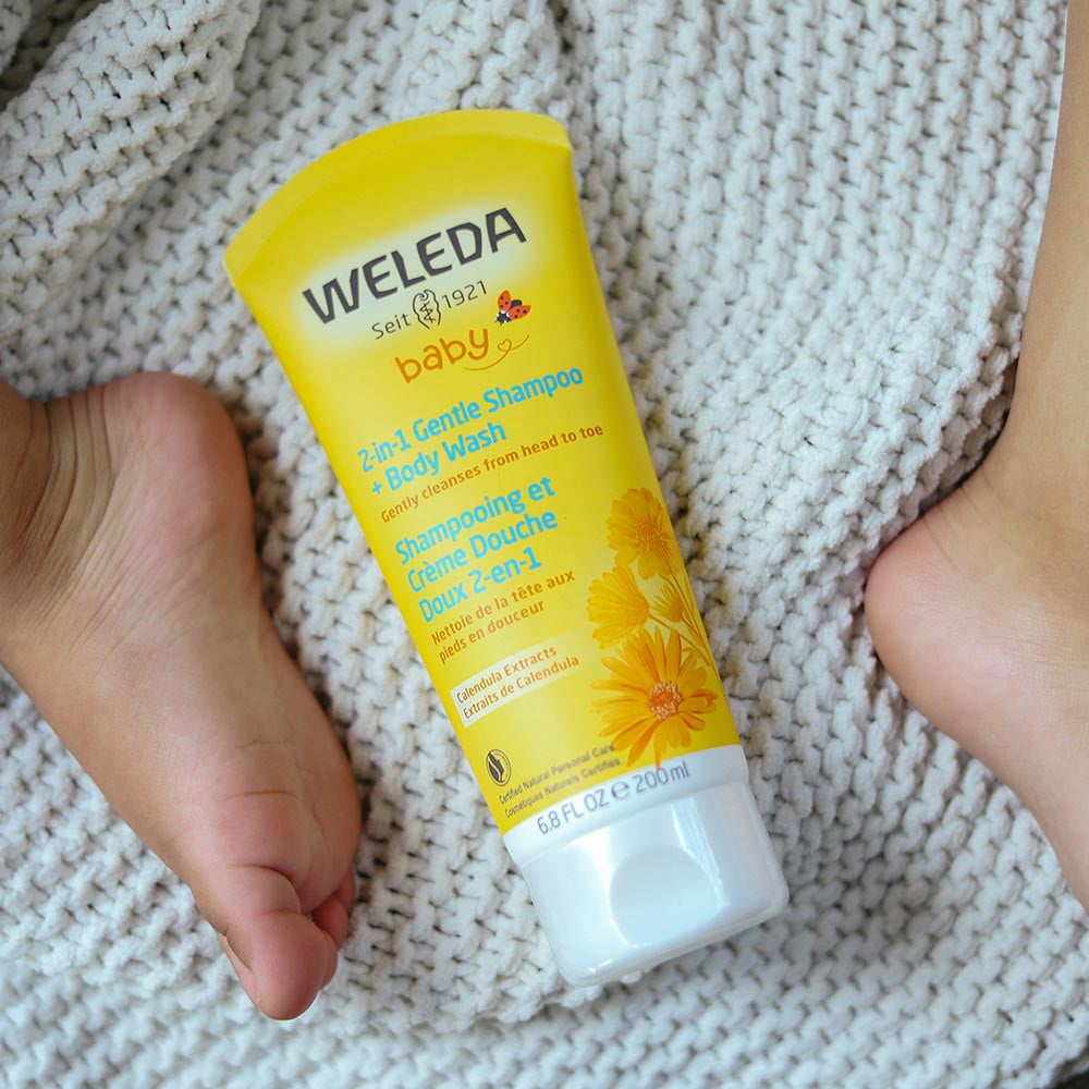 Gentle Shampoo + Body Calendula Extract, fl oz (200 ml), Weleda - Walmart.com