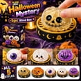 thumbnail image 3 of Halloween Spooky Ghost Dumpling, Dumplings Squish with Steamer Stress Balls Stress Relief Fidget Sensory for Holiday & Birthday Gifts, 3 of 9