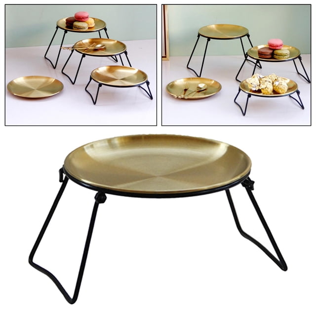 Bandeja de almacenamiento multiusos, recipientes para platos, plato para pastel, estante alto, contenedor decorativo para despensa, encimera perfecl bandeja de pastel