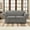 FLANNEL GRAY, variant on SureFit Stretch Pique Loveseat Slipcover, 3-Piece Loveseat Cover and Cushion Cover, Flannel Gray