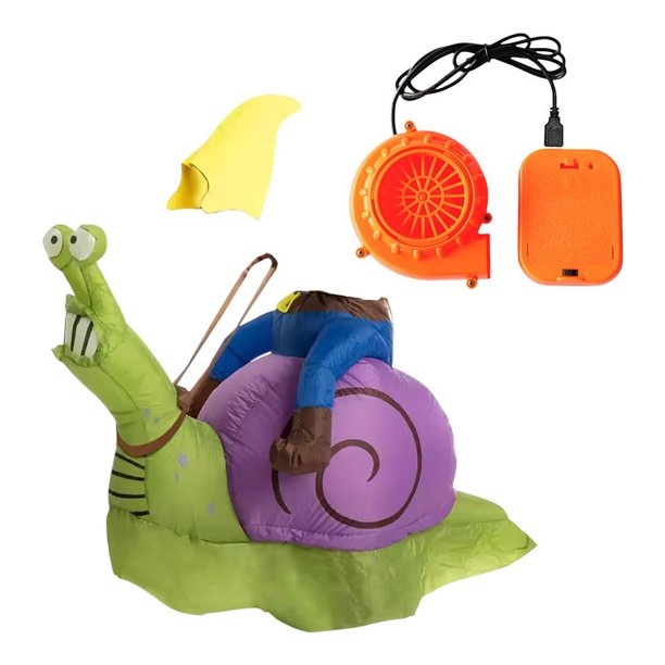 Disfraz de caracol inflable disfraz para fiesta de fiesta show show carnival para adultos