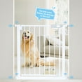 thumbnail image 6 of 29.9" High Dog Gate Extension, 7.87" Wide Pet Gates Extra Long Accessories, Pressure Mounted, for Stairs Doorways Kitchen and Living Room, 6 of 7