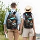 thumbnail image 4 of Fotbe Futuristic Robot Hummingbird Mochila de Lona con Estampado, Mochila Duradera, Mochila Versátil de Alta Calidad, Mochila Compacta Vintage-Small, 4 of 5