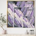thumbnail image 2 of Geometric Purple Glacier - Modern Farmhouse Framed Canvas, 2 of 3