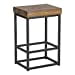 thumbnail image 2 of Kosas Home Reclaimed Pine & Iron Porter Counter Stool, Rustic Mahogany/Antiqued Bronze Iron, 2 of 10