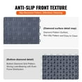 thumbnail image 6 of KFFKFF Garage Floor Tiles, Interlocking Design, 12 x 12 x 0.53 inch, Pack of 25, Dual-Sided Textured Surface, Ideal for Garages, Basements, Repair Workshops, Graphite Gray, 6 of 9