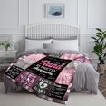 thumbnail image 4 of Wife Gifts Blanket, Wedding Anniversary Romantic Gifts for Wife, Wife Birthday Gifts from Husband, Presents for Wife, to My Wife Gifts, Mothers Day Wife Gift, Cozy Throw Blanket 60" x 50", 4 of 5