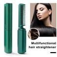 thumbnail image 3 of ZenCart Portable Cordless Hair Straightener Comb 3 Temperature Adjustable Rechargeable Fast Heating Women Straight Curly Hair Mini Electric Hair Styling Hot Brush, 3 of 7